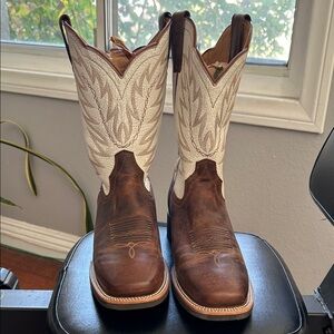 Shyanne Brown & Cream Women's Western Cowboy Boots 9.5